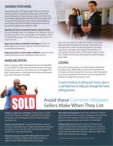 Agent advice on showing your home
